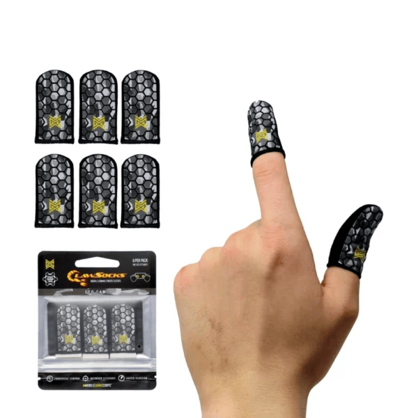آستین ClawSocks Geo Camo در حال استفاده