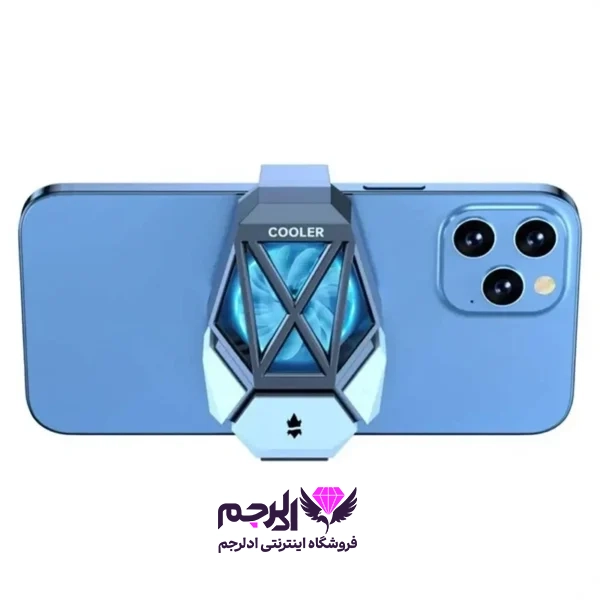 نور LED فن خنک کننده موبایل DY08