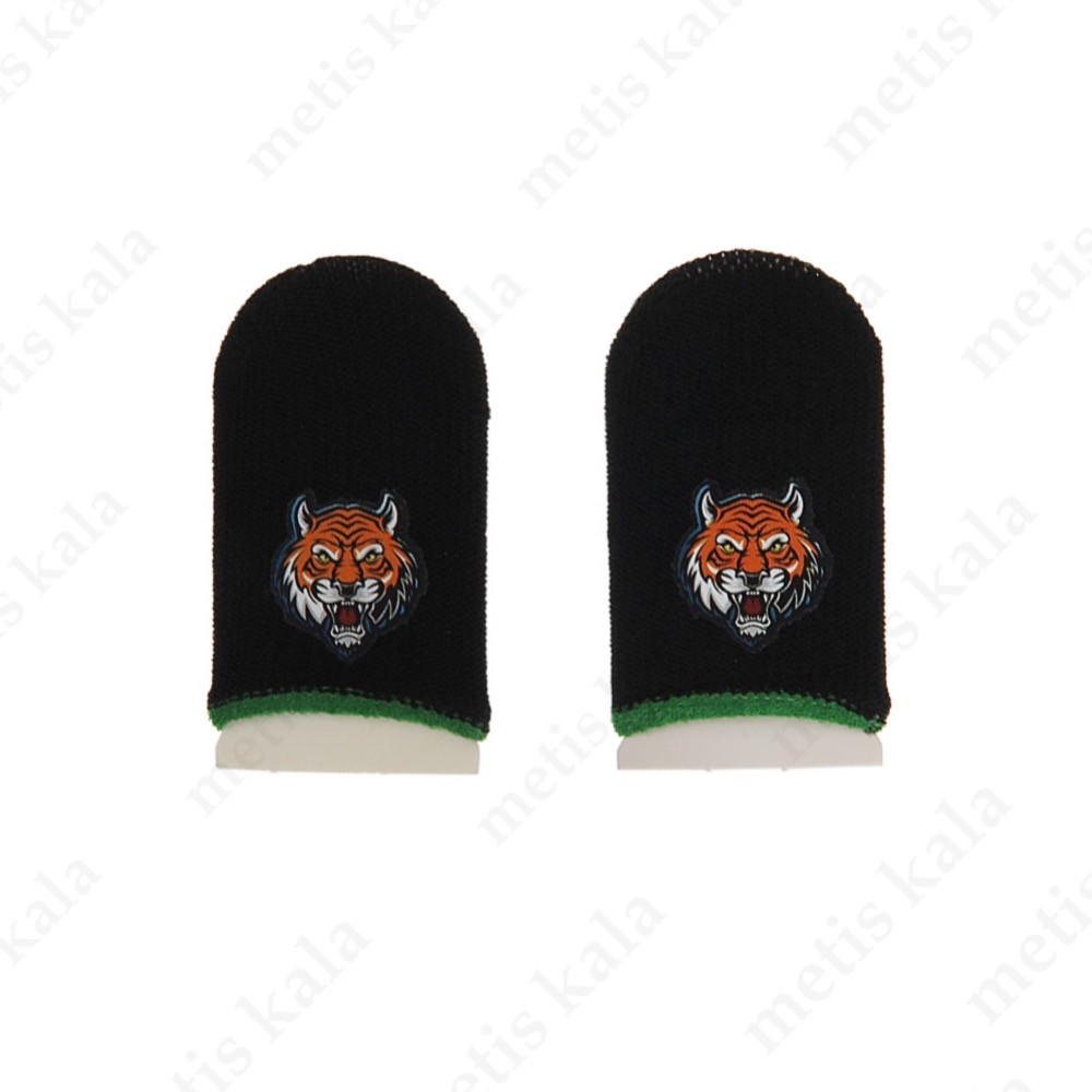 دستکش انگشتی بازی موبایل مدل Tiger با طرح ببر
